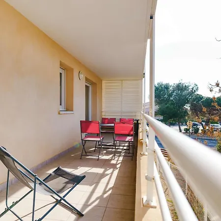 T3 A 300m De La Plage, Balcons, Parking, Proche Commerces, Narbonne-plage - Fr-1-409-169 Daire *